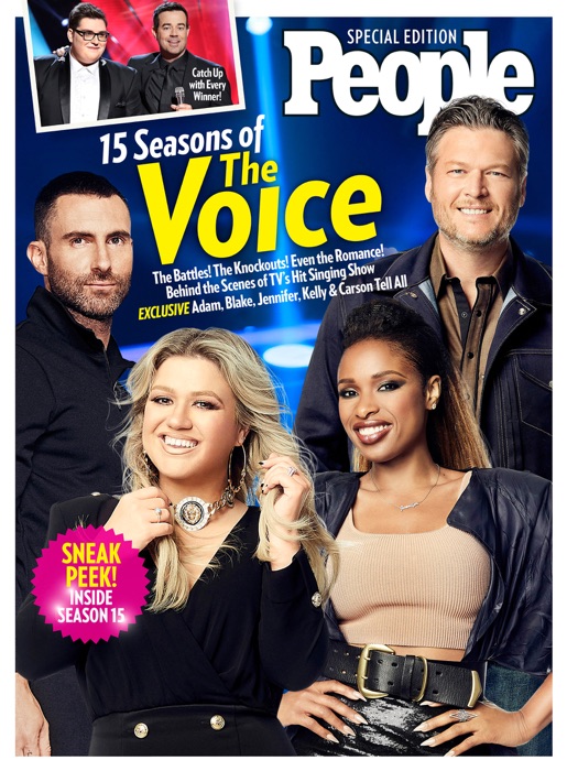 PEOPLE 15 Seasons of The Voice