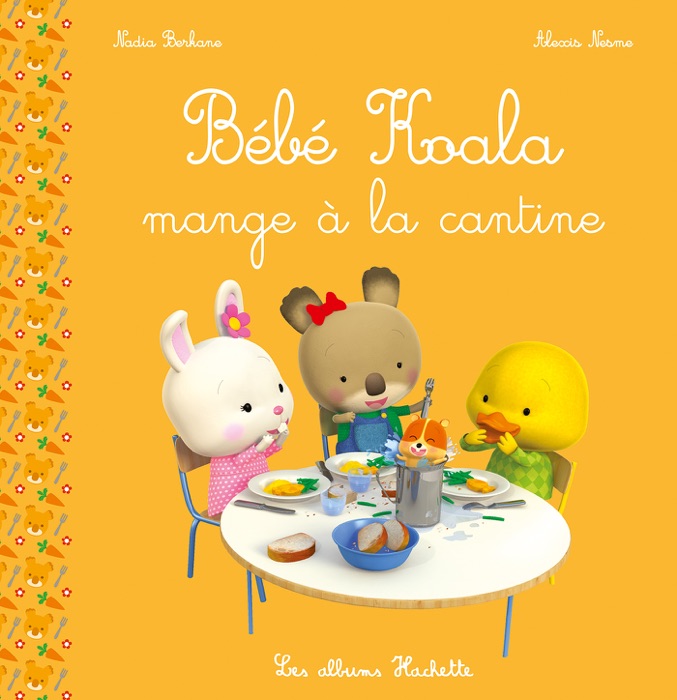 Bébé Koala mange à la cantine