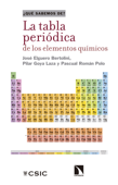 La tabla periódica de los elementos químicos - José Elguero, Pilar Goya & Pascual Román
