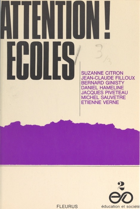 Attention ! Écoles