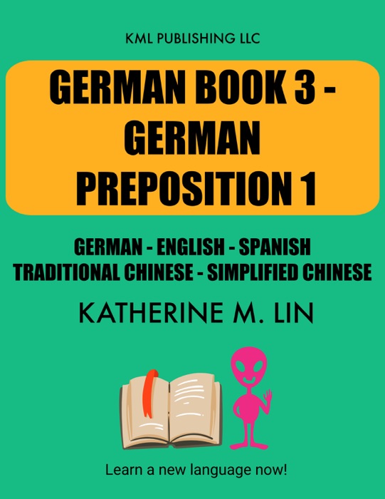 GERMAN BOOK 3 GERMAN PREPOSITION - 1 German English Spanish  Chinese