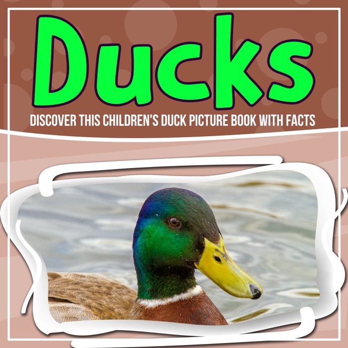 Ducks: Discover This Children's Duck Picture Book With Facts