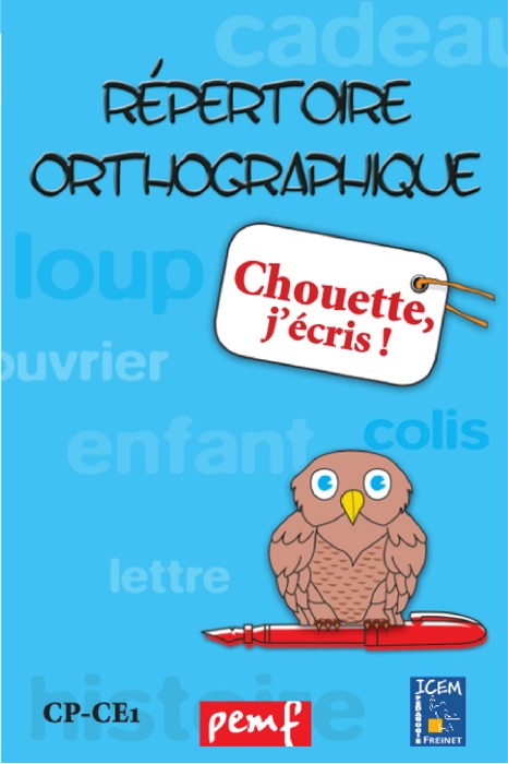 Chouette, j'écris !