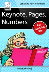 Keynote, Pages, Numbers Handbuch