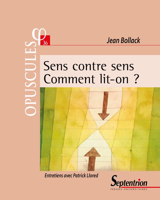 Sens contre sens. Comment lit-on ?