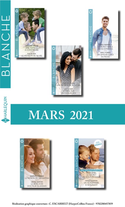 Pack mensuel Blanche : 10 romans (Mars 2021)