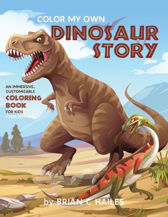 Color My Own Dinosaur Story