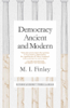 M. I. Finley - Democracy Ancient and Modern artwork