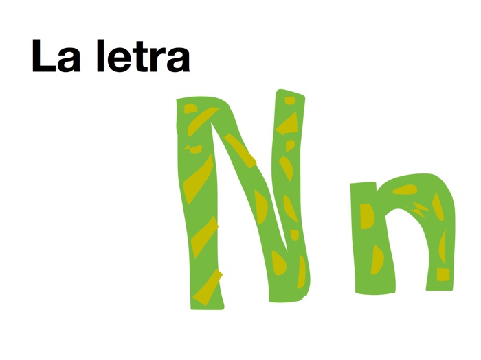 La letra Nn