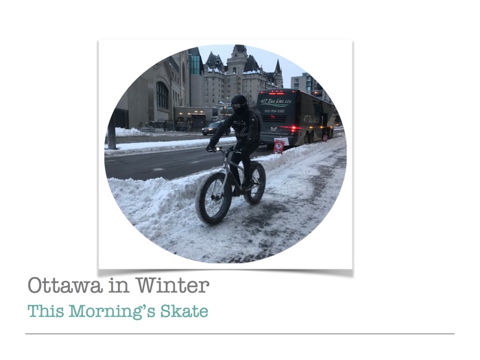 Skating the Rideau Canal