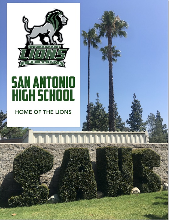 San Antonio High School: Home of the Lions