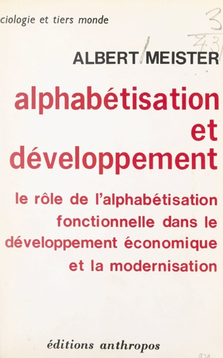 Alphabétisation et développement