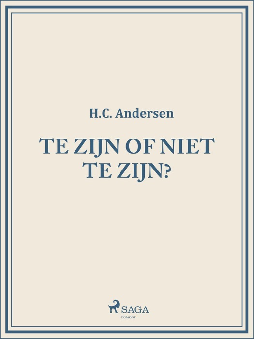 Te zijn of niet te zijn?