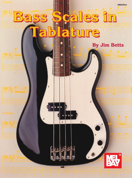 Bass Scales in Tablature