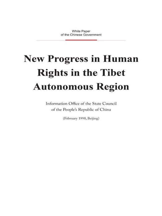 New Progress in Human Rights in the Tibet Autonomous Region(English Version)