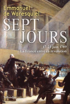 Sept jours - Emmanuel de Waresquiel
