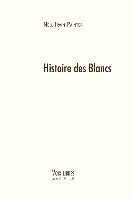 Histoire des blancs