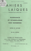 Puissance et symbolisme des nombres - Louis Lafourcade
