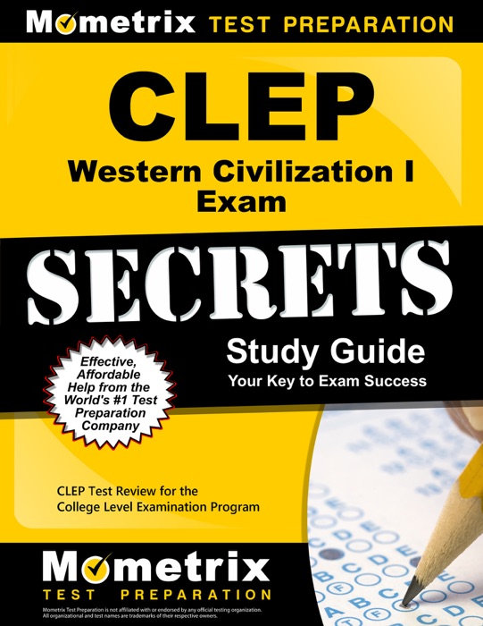 CLEP Western Civilization I Exam Secrets Study Guide: