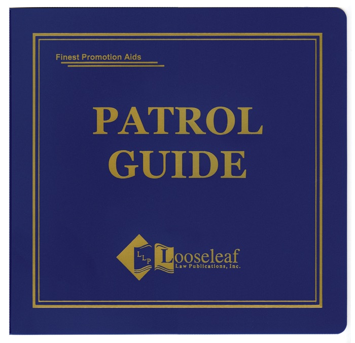 N.Y.P.D. Patrol Guide - January 2019 Edition