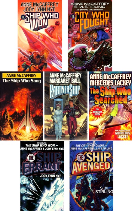 Anne McCaffrey The Brainship Series Complete 7 Books