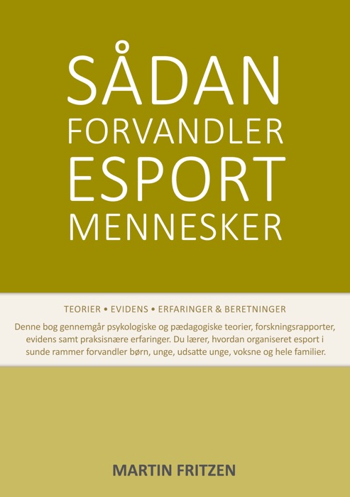 Sådan forvandler esport mennesker