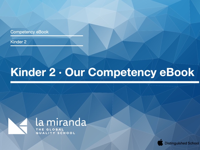 Kinder 2 · Our Competency eBook