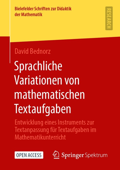 Sprachliche Variationen von mathematischen Textaufgaben