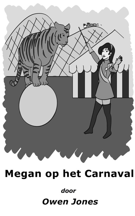 Megan op het Carnaval