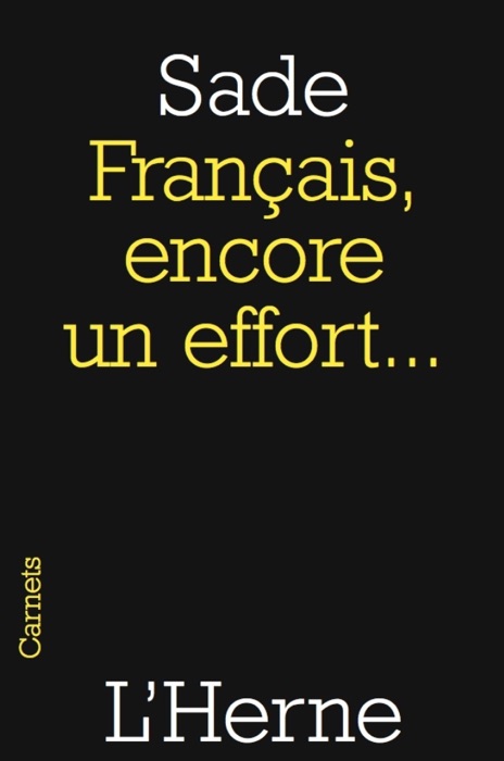 Français, encore un effort