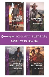 Harlequin Romantic Suspense April 2019 Box Set - Jane Godman, Justine Davis, Karen Whiddon & Lara Lacombe by  Jane Godman, Justine Davis, Karen Whiddon & Lara Lacombe PDF Download