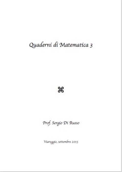 Quaderni di matematica 3