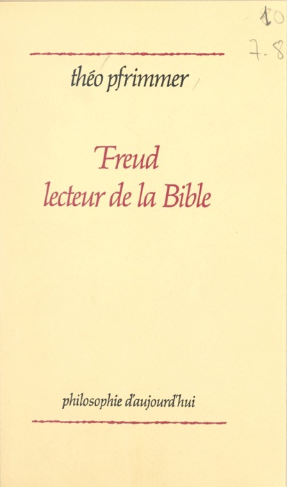 Freud lecteur de la Bible