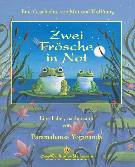 Zwei Frösche in Not