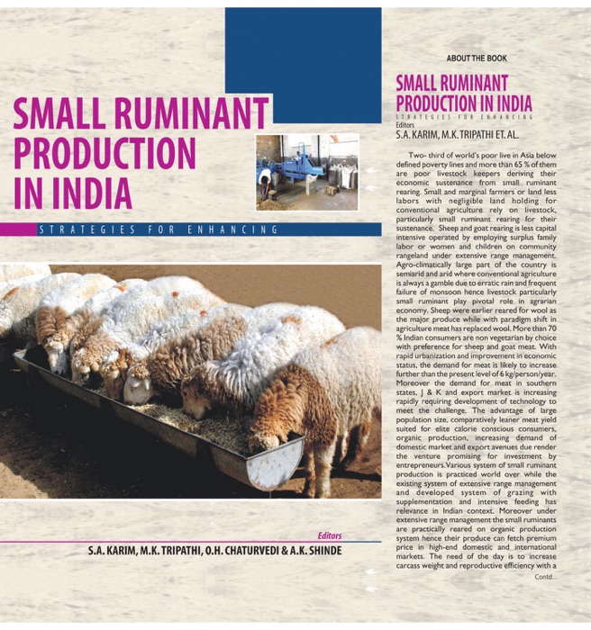 Small Ruminant Production in India