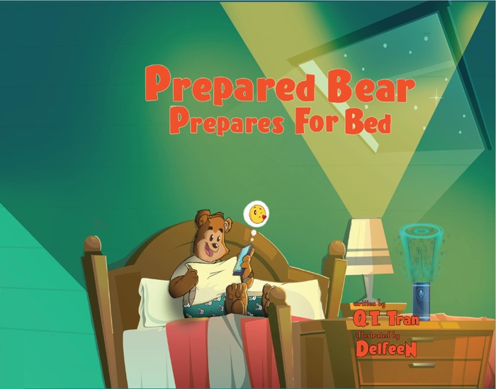 Prepared Bear Prepares for Bed