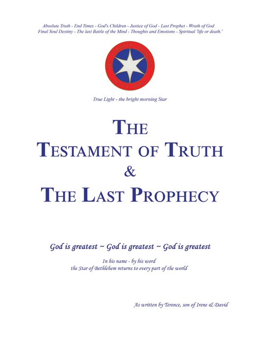 The Testament of Truth and the Last Prophecy