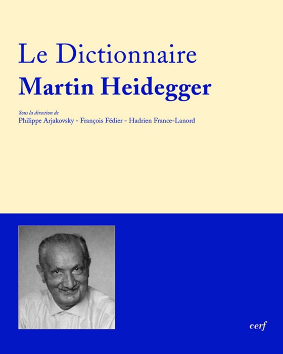 Dictionnaire Martin Heidegger