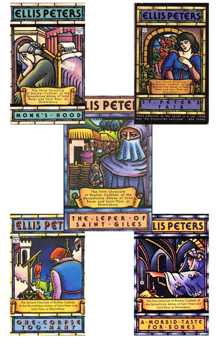 Ellis Peters Chronicles of Brother Cadfael Collection 5 Books: