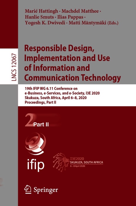 Responsible Design, Implementation and Use of Information and Communication Technology