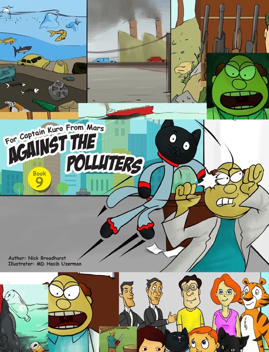 Captain Kuro From Mars Against The Polluters
