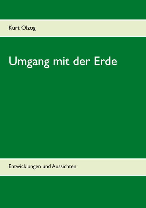 Umgang mit der Erde