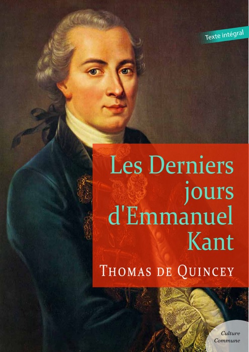 Les Derniers Jours de Kant