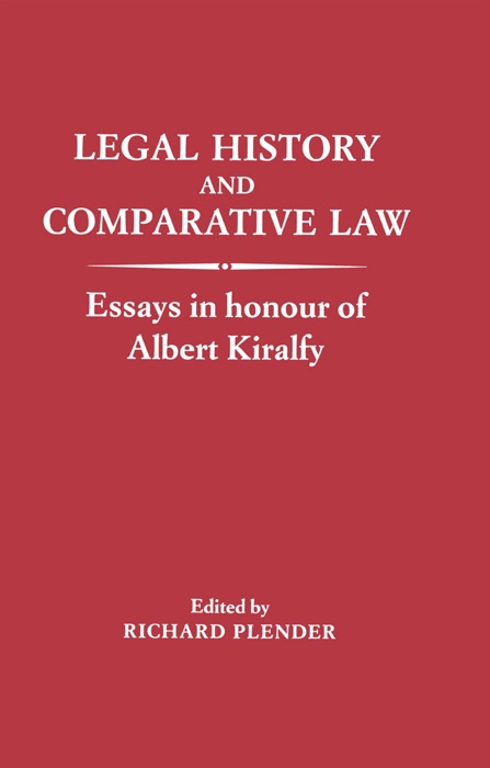 Legal History and Comparative Law