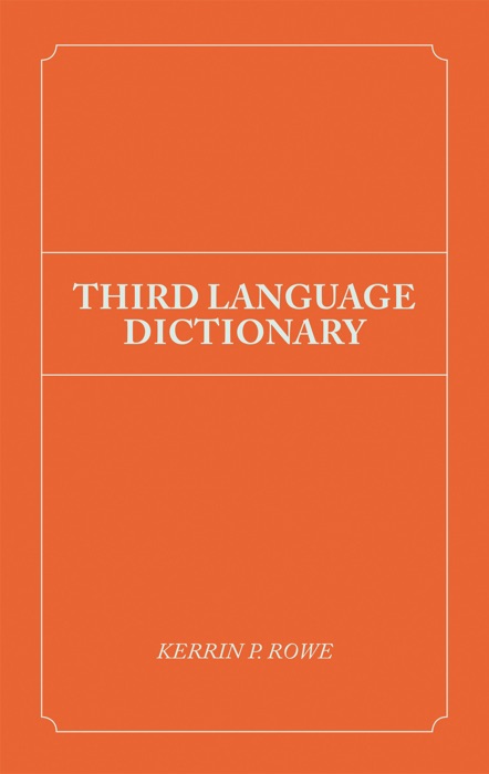 Third Language Dictionary