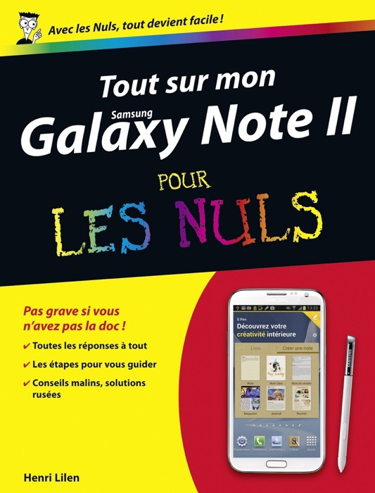 Tout sur mon Galaxy Note II pour les nuls