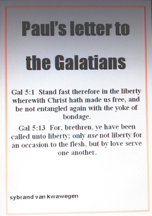 Letter to the Galatians