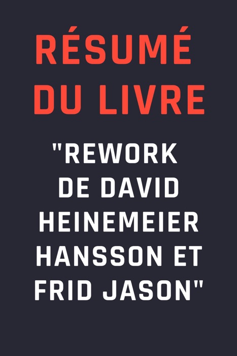 Résumé du livre 