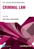 Law Express: Criminal Law - Stefan Fafinski