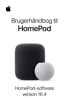 Brugerhåndbog til HomePod - Apple Inc.